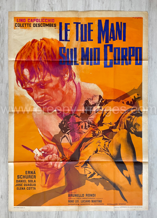 Your hands on my body / Le tue mani sul mio corpo  - Italienisches Due-Fogli (2F)
